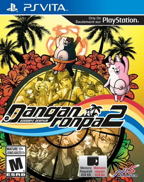 PSV DANGANRONPA 2 GOODBYE DESPAIR USADO