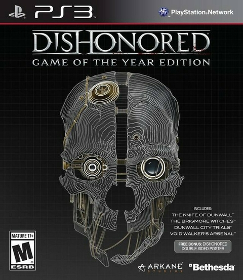 PS3 DISHONORED USADO