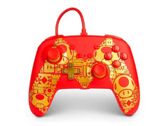 ENHANCED WIRED CONTROLLER MARIO GOLD