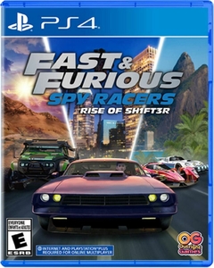 PS4 FAST & FURIOUS SPY RACERS RISE OF SHIFTER