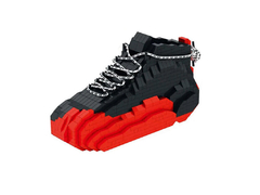 FIGURA MICRO BRICK JORDAN 12 BLACK & VARSITY RED