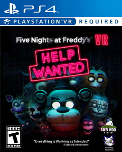 PS4 FIVE NIGHTS AT FREDDY'S HELP WANTED