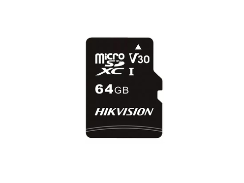 MEMORIA MICROSD HIKVISION 64GB V30 CLASE 10