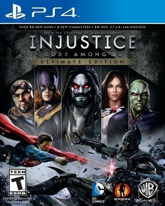 PS4 INJUSTICE GODS AMONG US: ULTIMATE EDITION USADO