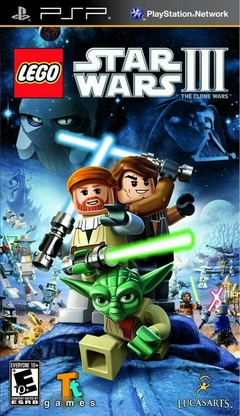 PSP LEGO STAR WARS III THE CLONE WARS USADO