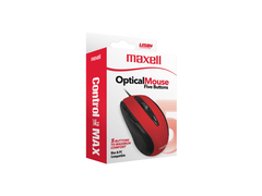 MOUSE MAXELL MOWR-105 ROJO