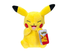 PELUCHE POKEMON LAUGHING PIKACHU 20CM