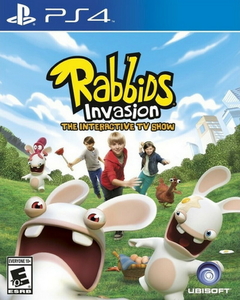 PS4 RABBIDS INVASION THE INTERACTIVE TV SHOW