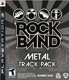 PS3 ROCKBAND METAL TRACK PACK