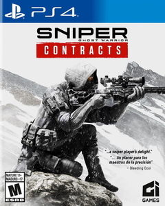 PS4 SNIPER GHOST WARRIOR CONTRACTS