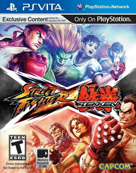 PSV STREET FIGHTER X TEKKEN USADO