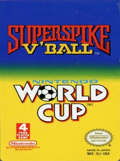NES SUPER SPIKE V'BALL NINTENDO WORLD CUP USADO