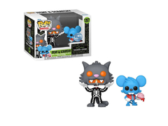 FUNKO POP! THE SIMPSONS TREEHOUSE OF HORROR ITCHY & SCRATCHY 1267 FUNKO SPECIAL EDITION