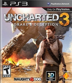 PS3 UNCHARTED 3 DRAKE'S DECEPTION USADO