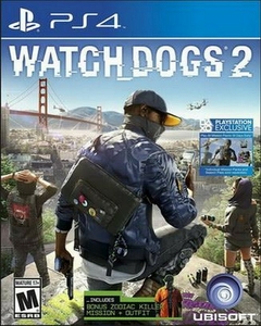 PS4 WATCH DOGS 2 USADO