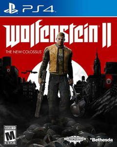 PS4 WOLFENSTEIN II THE NEW COLOSSUS USADO