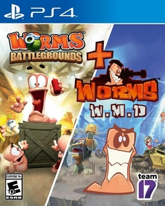 PS4 WORMS BATTLEGROUNDS WORMS W.M.D