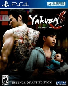 PS4 YAKUZA 6 THE SONG OF LIFE ESSENCE OF ART EDITION USADO