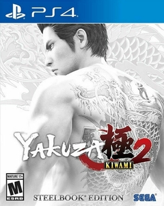 PS4 YAKUZA KIWAMI 2 STEELBOOK EDITION USADO