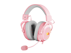 AURICULARES GAMER REDRAGON ZEUS X H510 ROSA