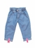 Calça Infantil Menina Estampa Oncinha - Tam. 3 a 18 meses - Jeans na internet