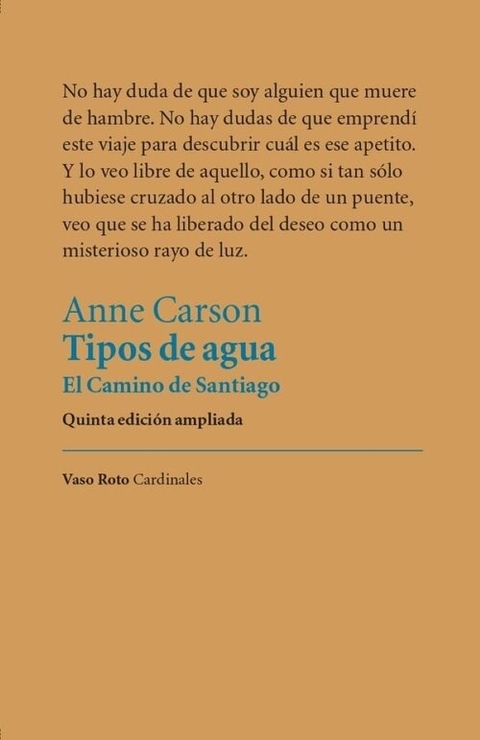 Tipos de agua