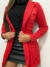 Blazer max ponto roma vermelho - Loja Espaço Fashionn