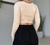 Cropped Kourt Nude - loja online