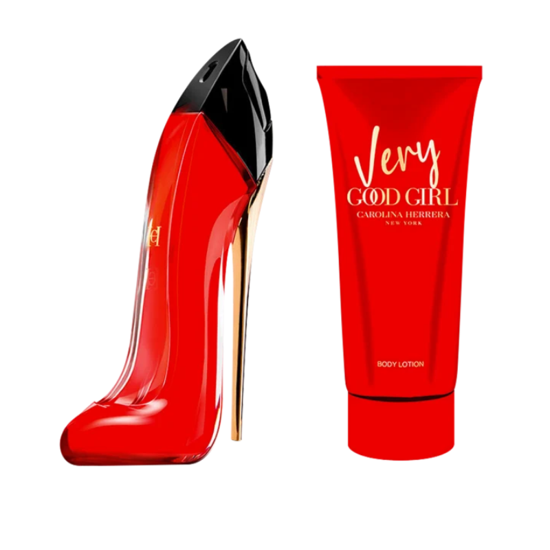 Good Girl Carolina Herrera Eau de Parfum 80ml + Body Lotion Carolina Herrera  100ml - Perfume Importado Original