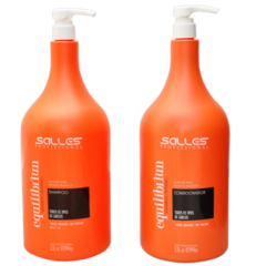 KIT SHAMPOO E CONDICIONADOR EQUILIBRIUM SALLES 2.5 lt