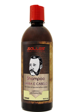 SHAMPOO BARBA E CABELO 500ML