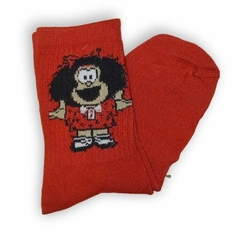 Tenis de diseño Mafalda fdo rojo - comprar online