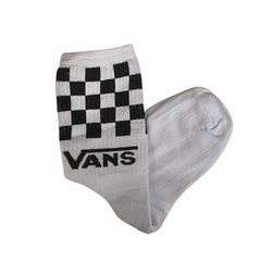 Deportivas Vans Cuadrillé Blanco