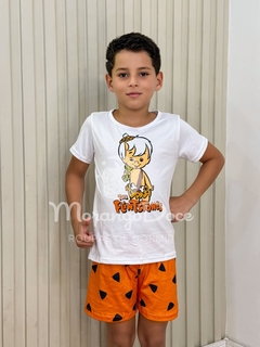 Pijama Infantil masculino Flintstones
