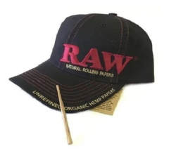 Raw Gorra Cap Clasica Negro y Rojo - comprar online