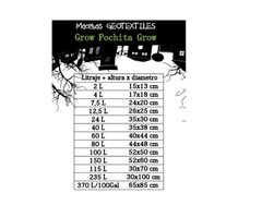 Macetas De Tela Geotextiles Pochita Grow 4 Litros - comprar online