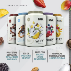 KIT FRESH FIT - Whey Protein DUX Concentrado, Creatina e Hair, Skin & Nails - Suplementação completa para seus Treino - loja online