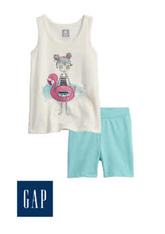 Conjunto Bóia Flamingo - GAP