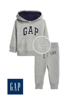 CONJUNTO MOLETOM MENINO CINZA - GAP