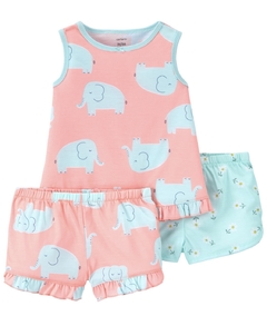 Pijama Elefante 3PÇS - CARTER´S