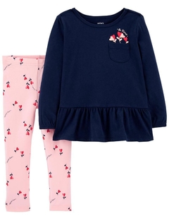 Conjunto Legging Bata Corações 2 PÇS - CARTER´S