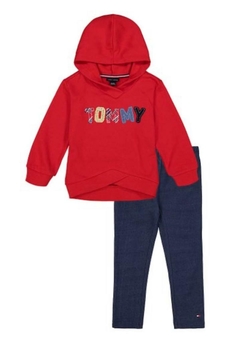 CONJUNTO MENINA VERMELHO - TOMMY HILFIGER