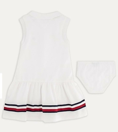 Vestido Gola Branco - TOMMY HILFIGER - comprar online