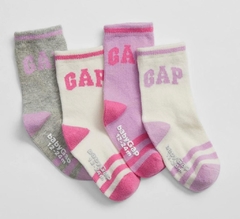 Kit 4 Pares Meias Menina Kids - GAP