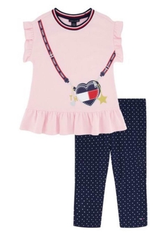 Conjunto Bata Rosa - TOMMY HILFIGER