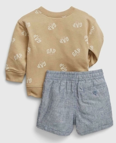 CONJUNTO MOLETOM CARAMELO BB - GAP na internet