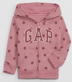 CONJUNTO MOLETOM MENINA POÁ ROSA - GAP - comprar online