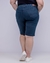 Bermuda-Jeans-Feminina-Ciclista Plus-Size