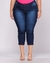 Calça Jeans Feminina Capri Plus Size Shyro's