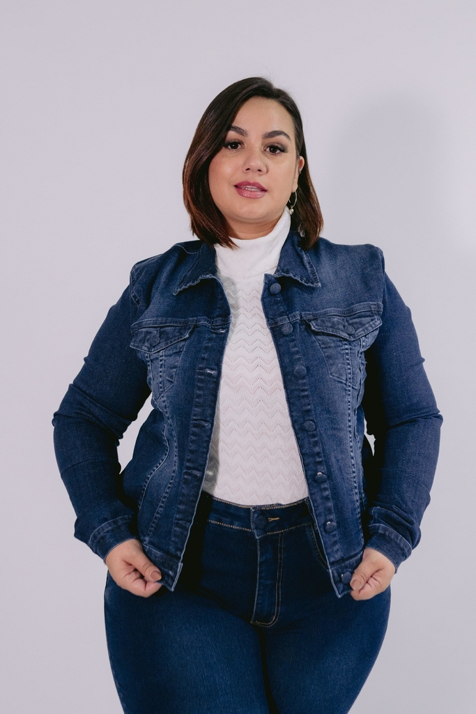 Jaqueta feminina hotsell plus size
